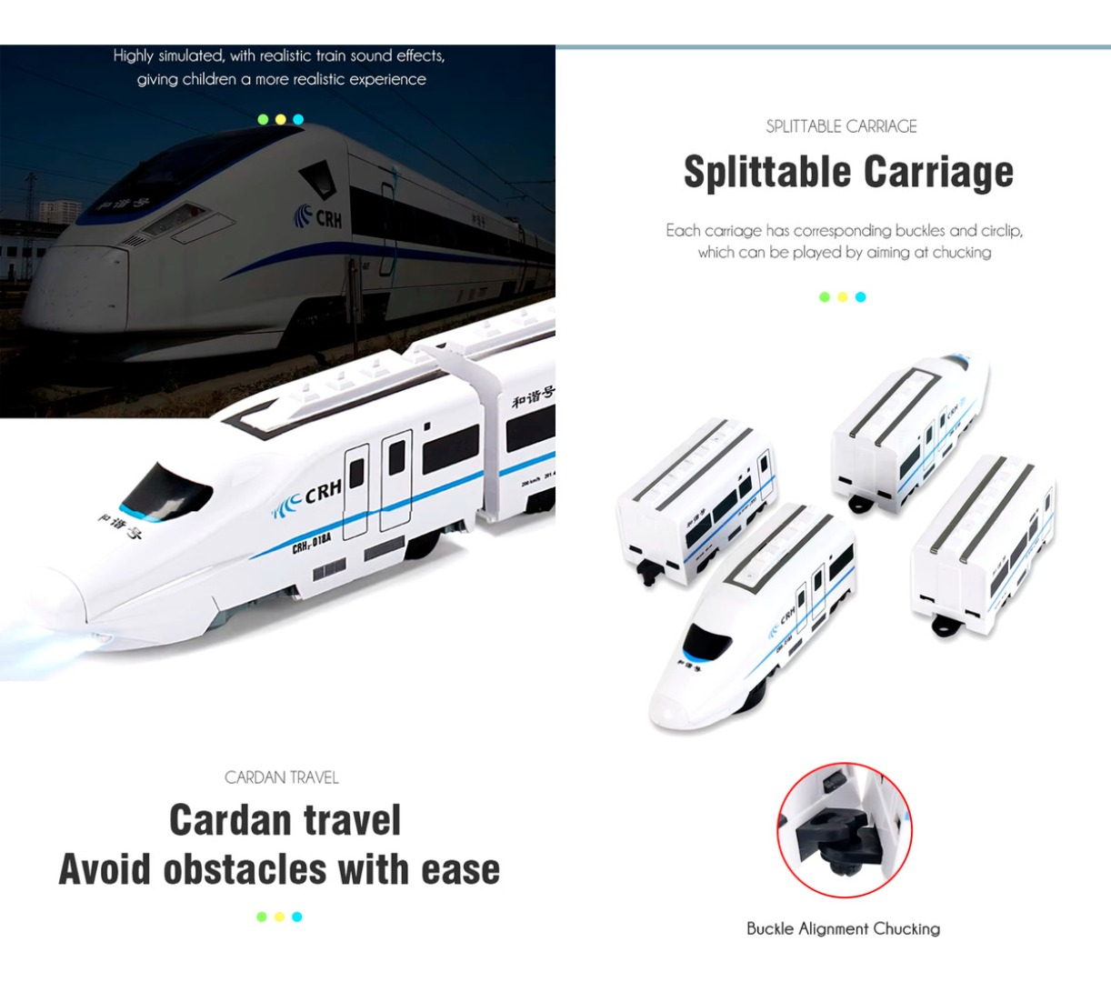 Tren Electrico Simulación Música Y Efectos Escala 1:8-4