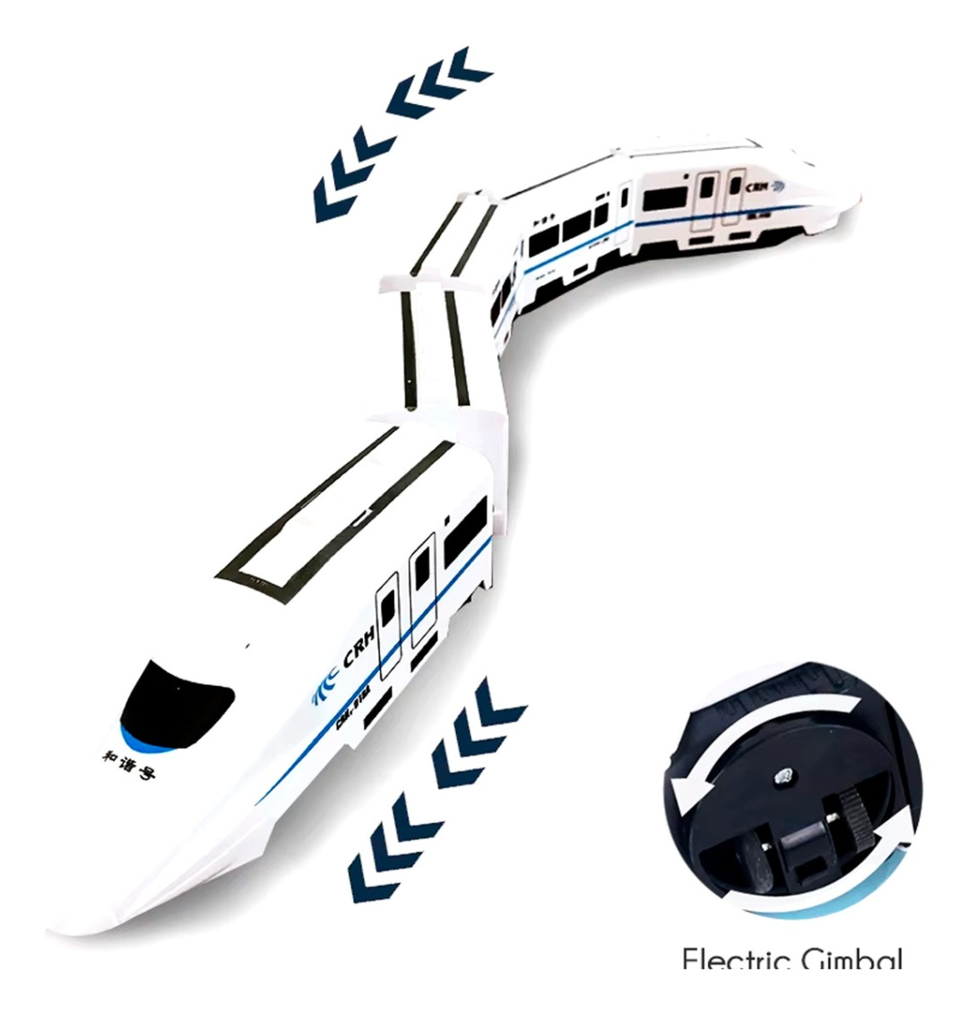 Tren Electrico Simulación Música Y Efectos Escala 1:8-6