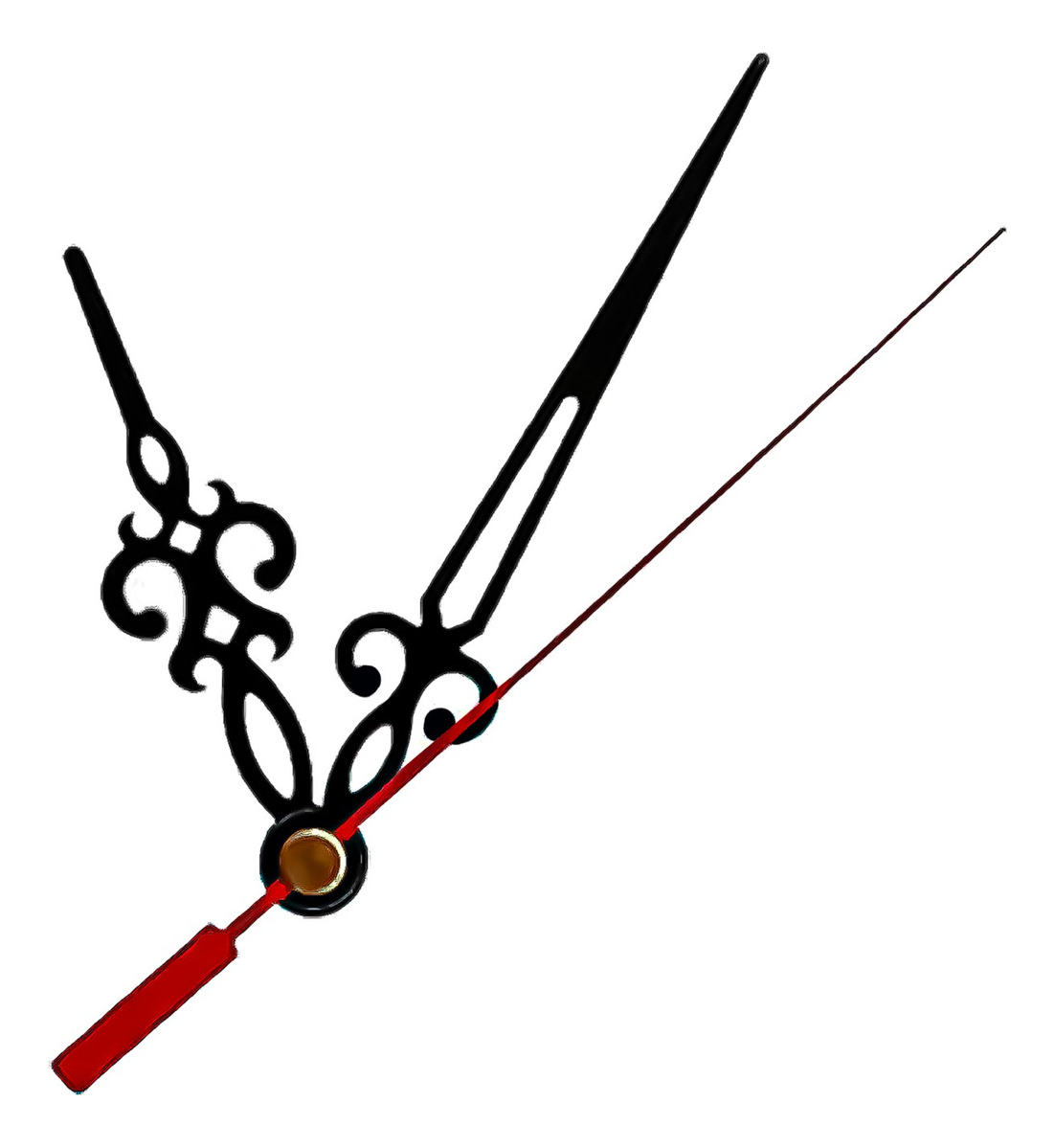 Mecanismo Reloj Modulo Mural 16mm Tribal Silencioso Agujas-2