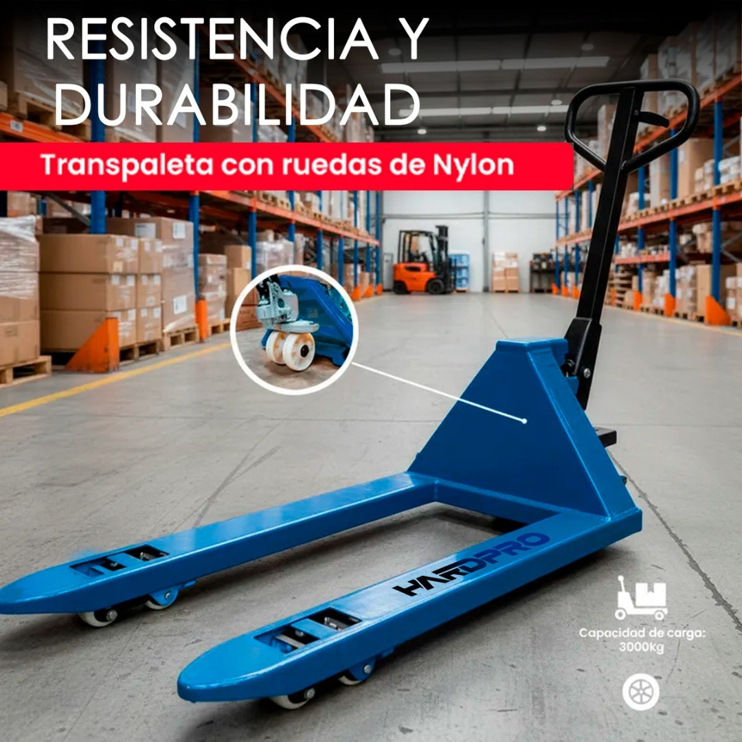 Transpaleta De 3 Toneladas 685mm Manual Hidraulica-3