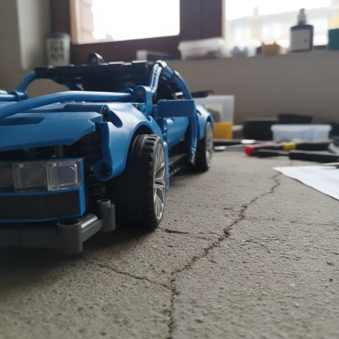 Bloques Construcción Auto Bugatti 482p Armable Juguete Niños-6