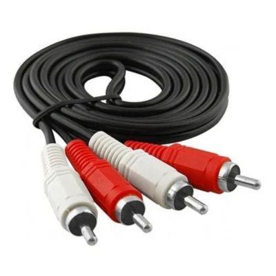 Cable Rca A Rca 2 Macho A 2 Macho De 1-5 Metros-0