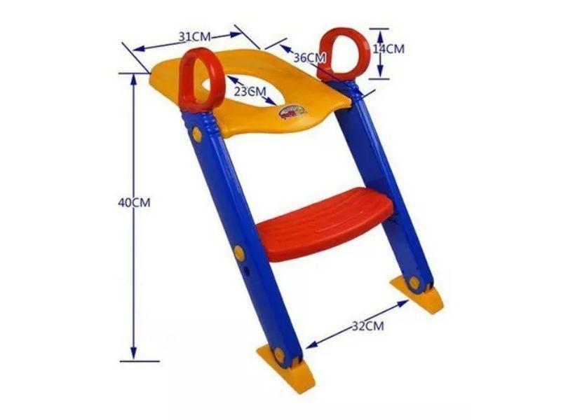 Asiento Adaptador Escalera Inodoro Wc Para Niños Froggie AA-1