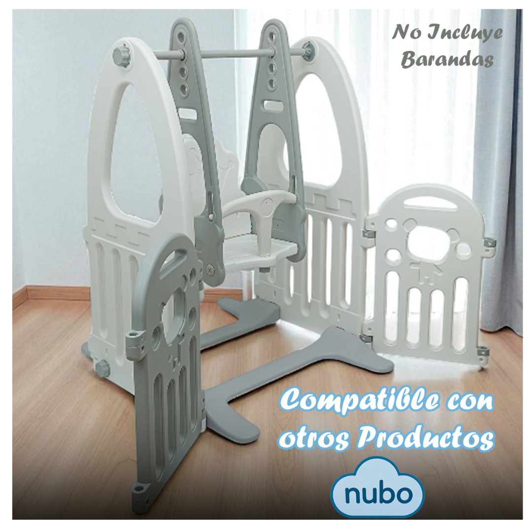 Columpio Bebe Ajustable De 4 Niveles Altura Juegos Niños-5