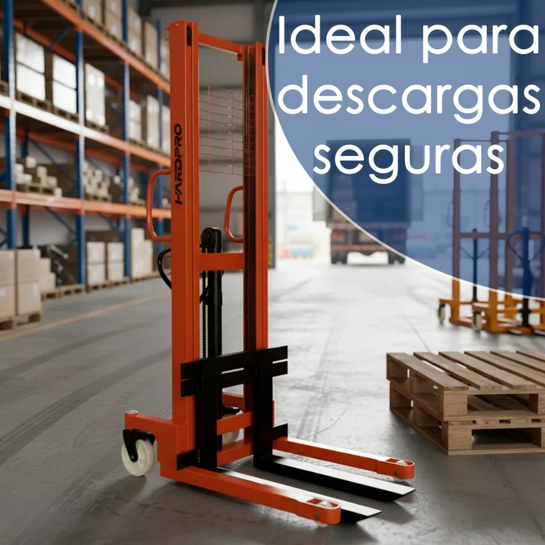 Apilador Hidráulico De Carga Manual De 1 Tonelada 1,6mt-3