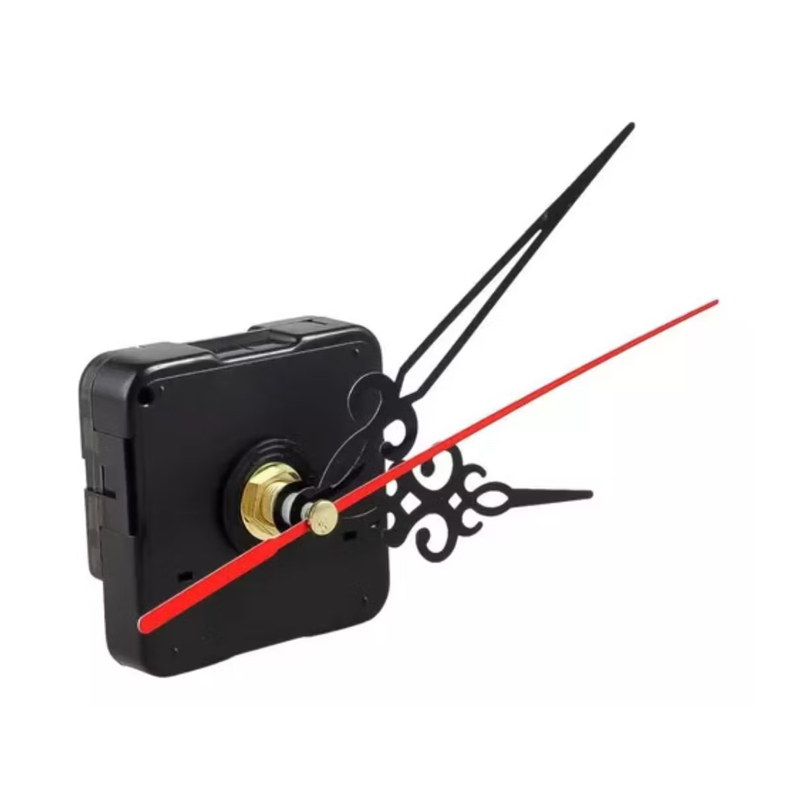 Mecanismo Reloj Modulo Mural 18mm Tribal Silencioso Agujas-0