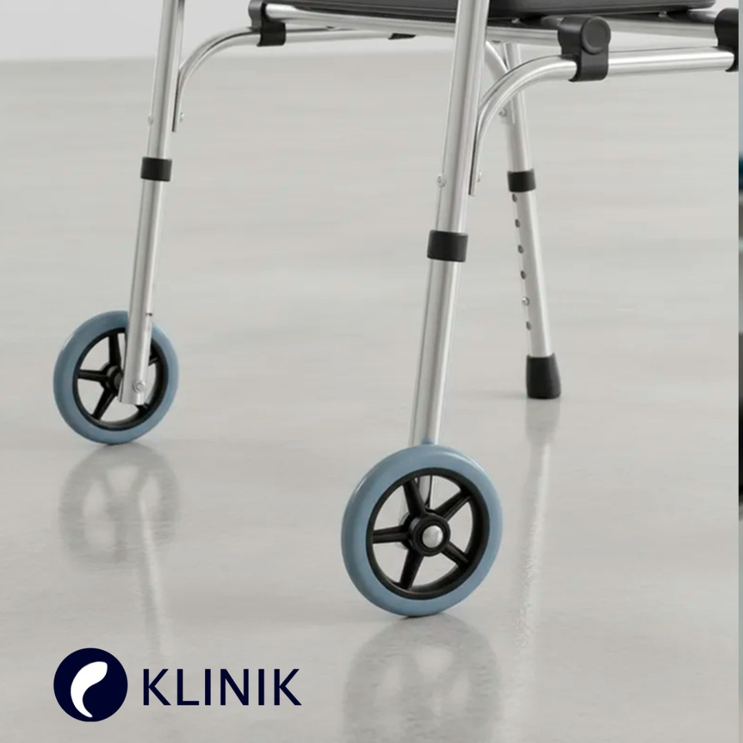 Andador Burrito Ortopédico Con Asiento Plegable Rueda 150kg-7