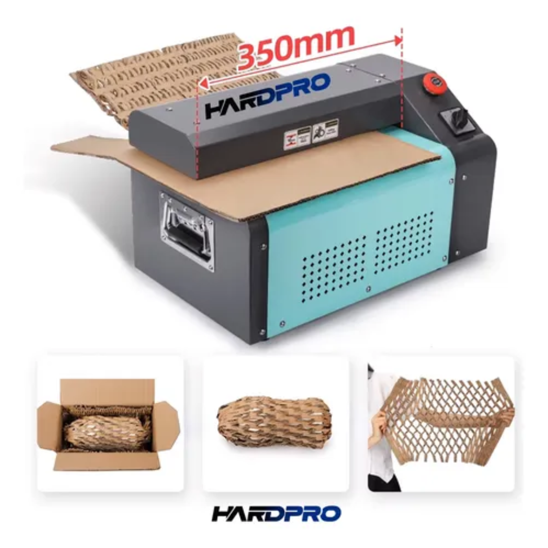 Máquina Trituradora De Cartón Para Relleno Y Embalaje 370w Turquesa-4
