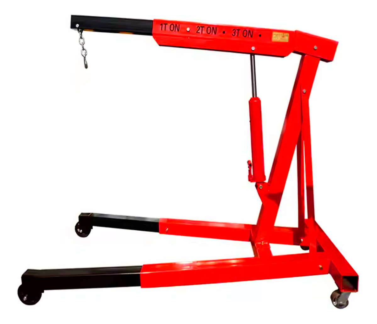 Tecle Grua Pluma Hidraulico 3 Toneladas Desmontable Auto-3