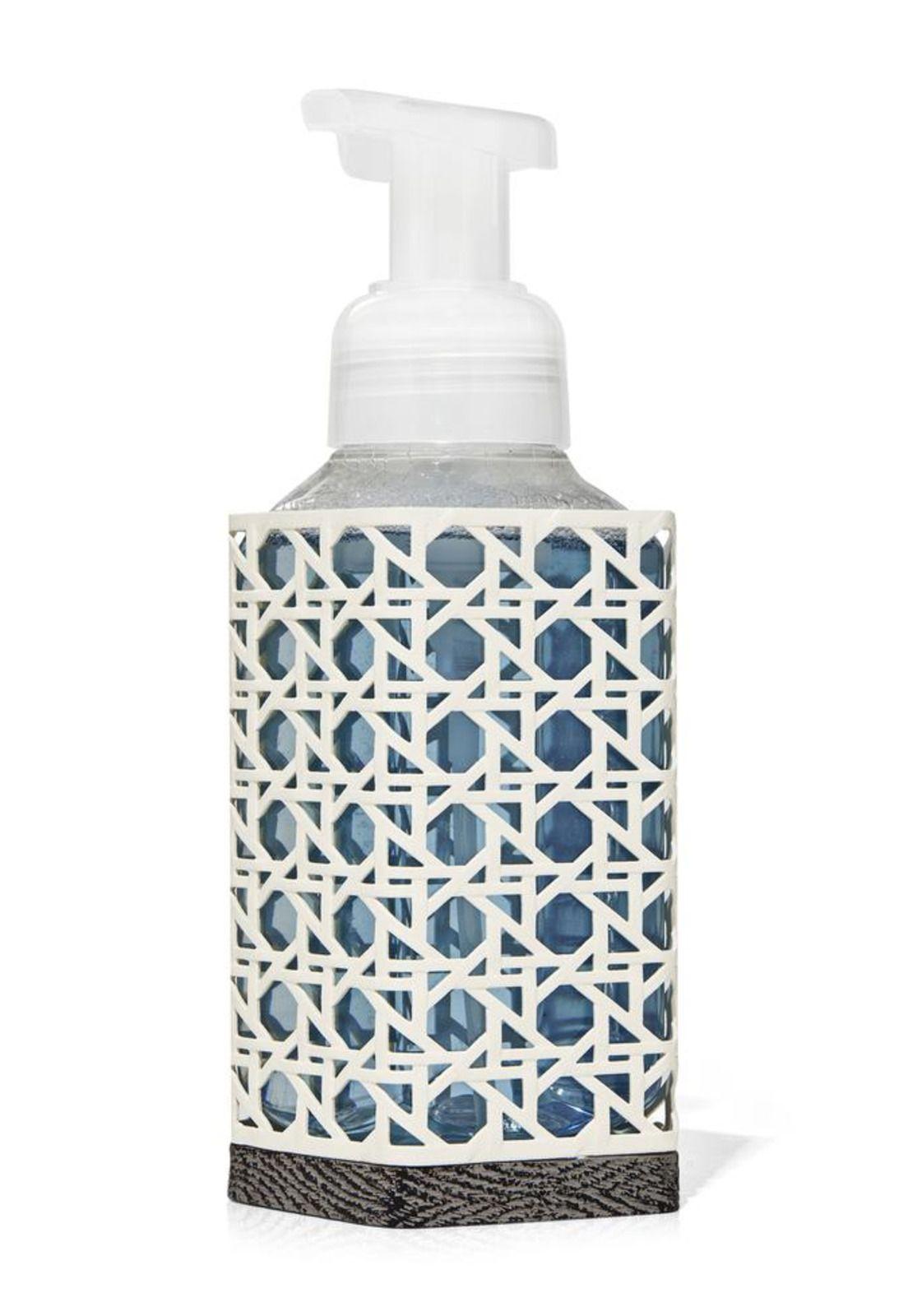 Porta Jabón Ornament White Caned-0