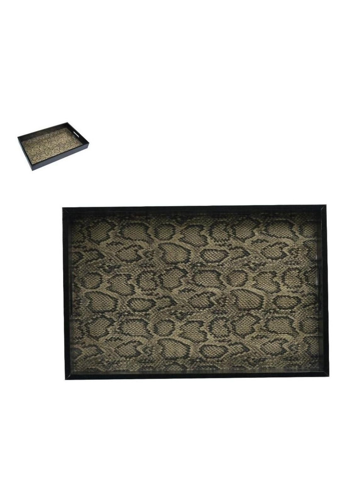 Bandeja Deco Animal Print Serpiente-0