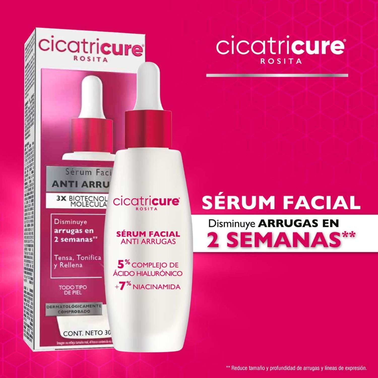 CICATRICURE SÉRUM FÁCIAL ANTIARRUGAS 30 ML-3