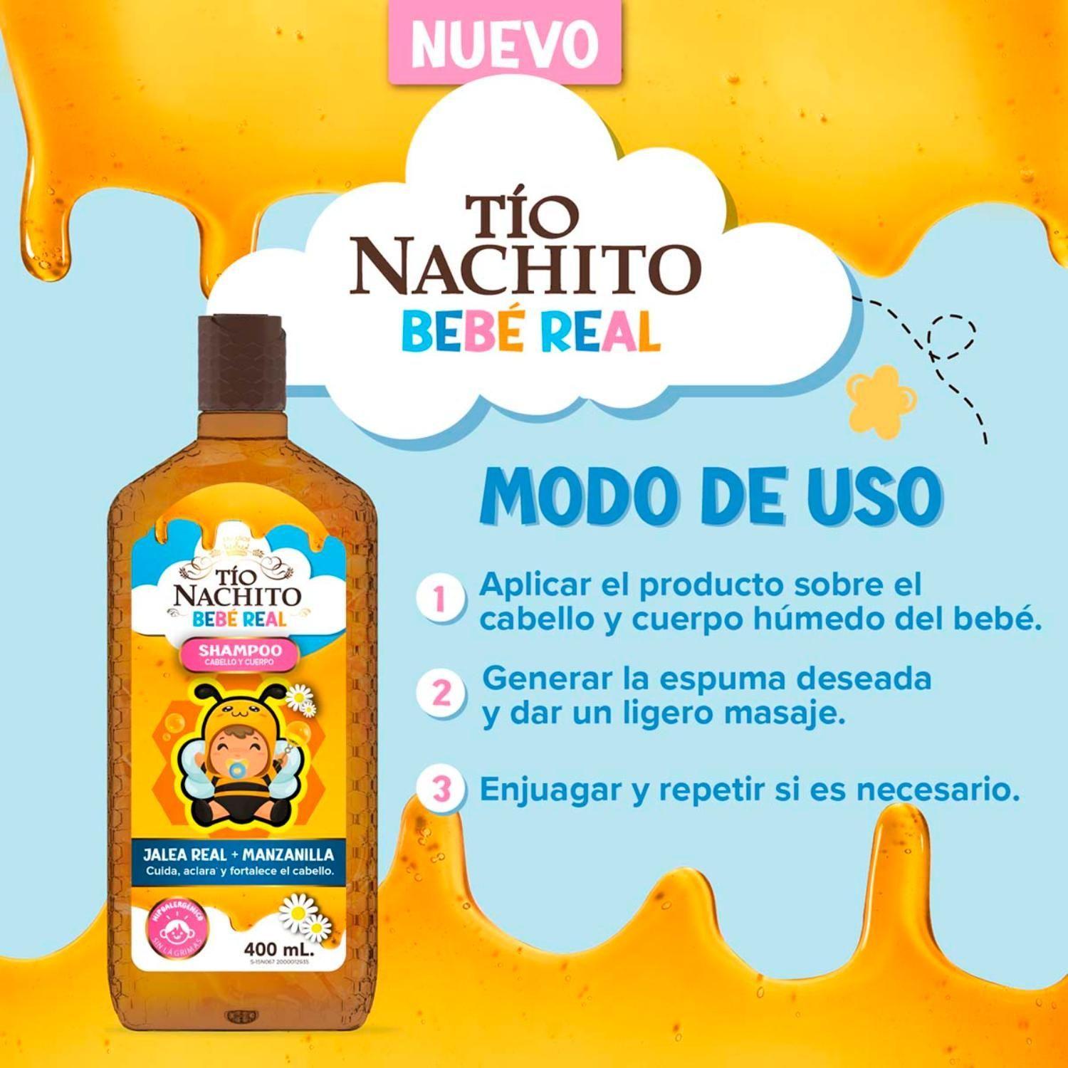TIO NACHITO SHAMPOO 2 EN 1 400ML-2