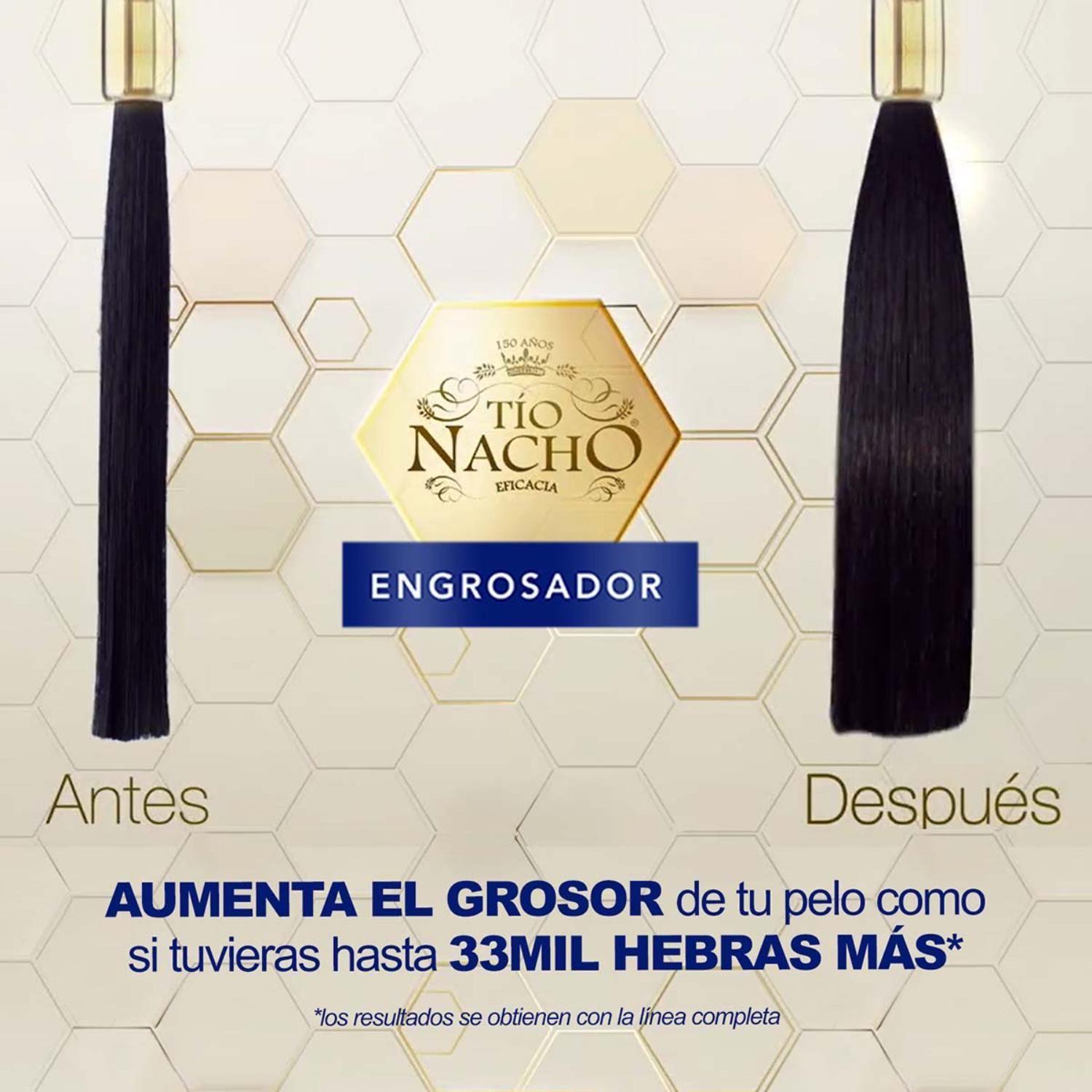 Pack Tío Nacho Engrosador 1 Shampoo + 1 Acondicionador C/u 415 ml-2