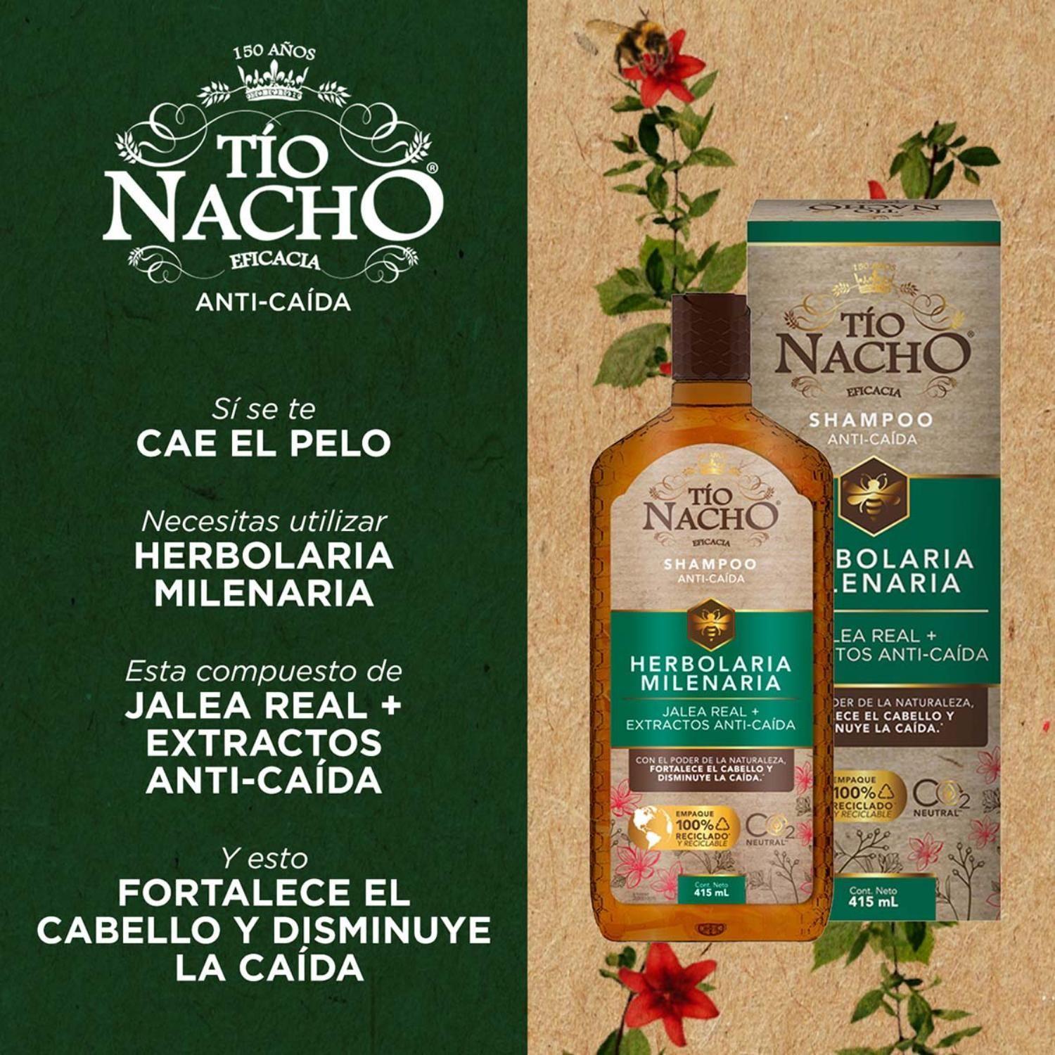 Tío Nacho Shampoo Herbolaria 415 ml-2