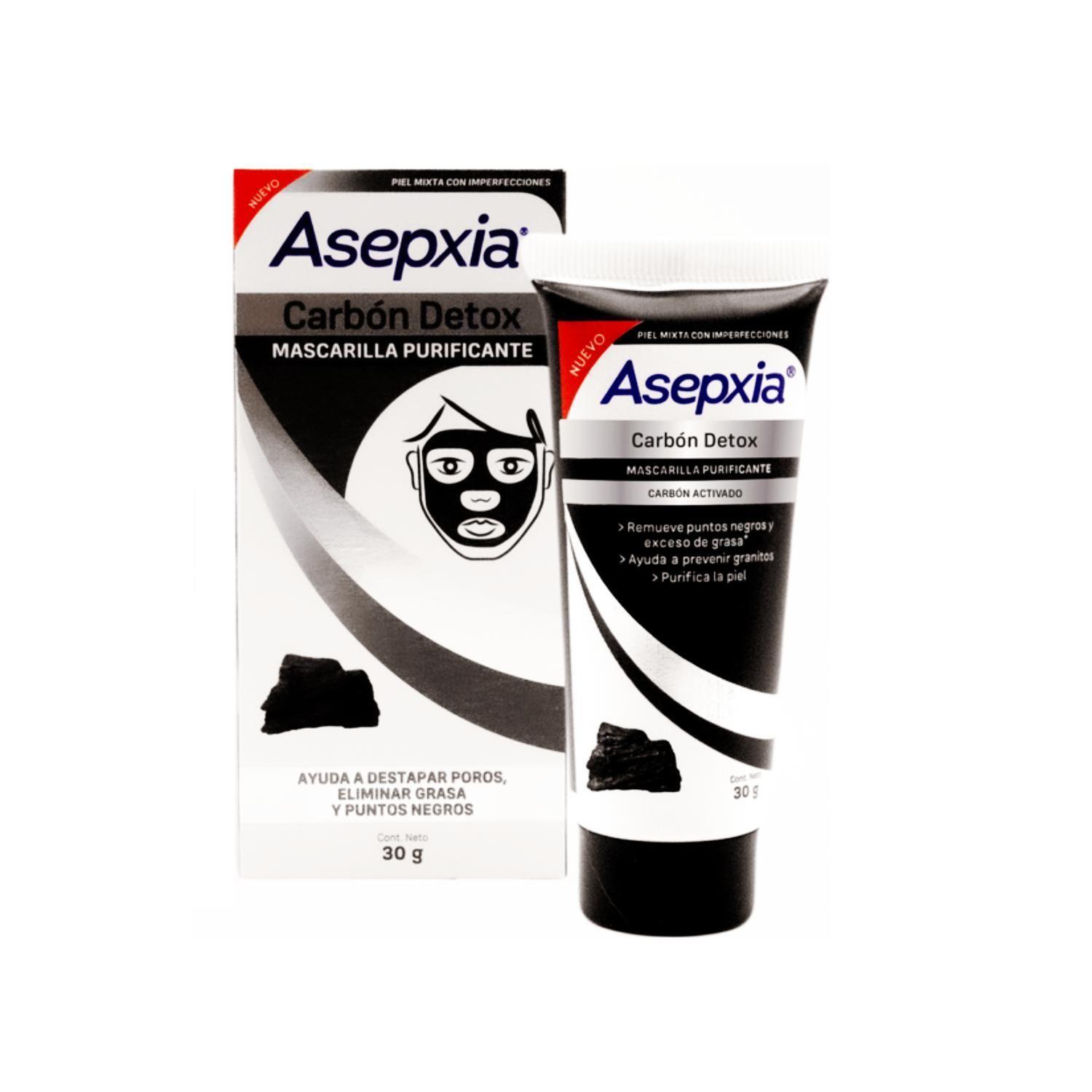 Asepxia Carbón Detox Mascarilla Peel Off Purificante 30 g-0