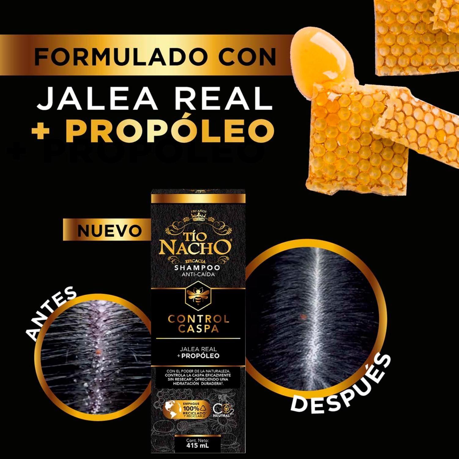 Shampoo Tío Nacho Control Caspa 415ml-2