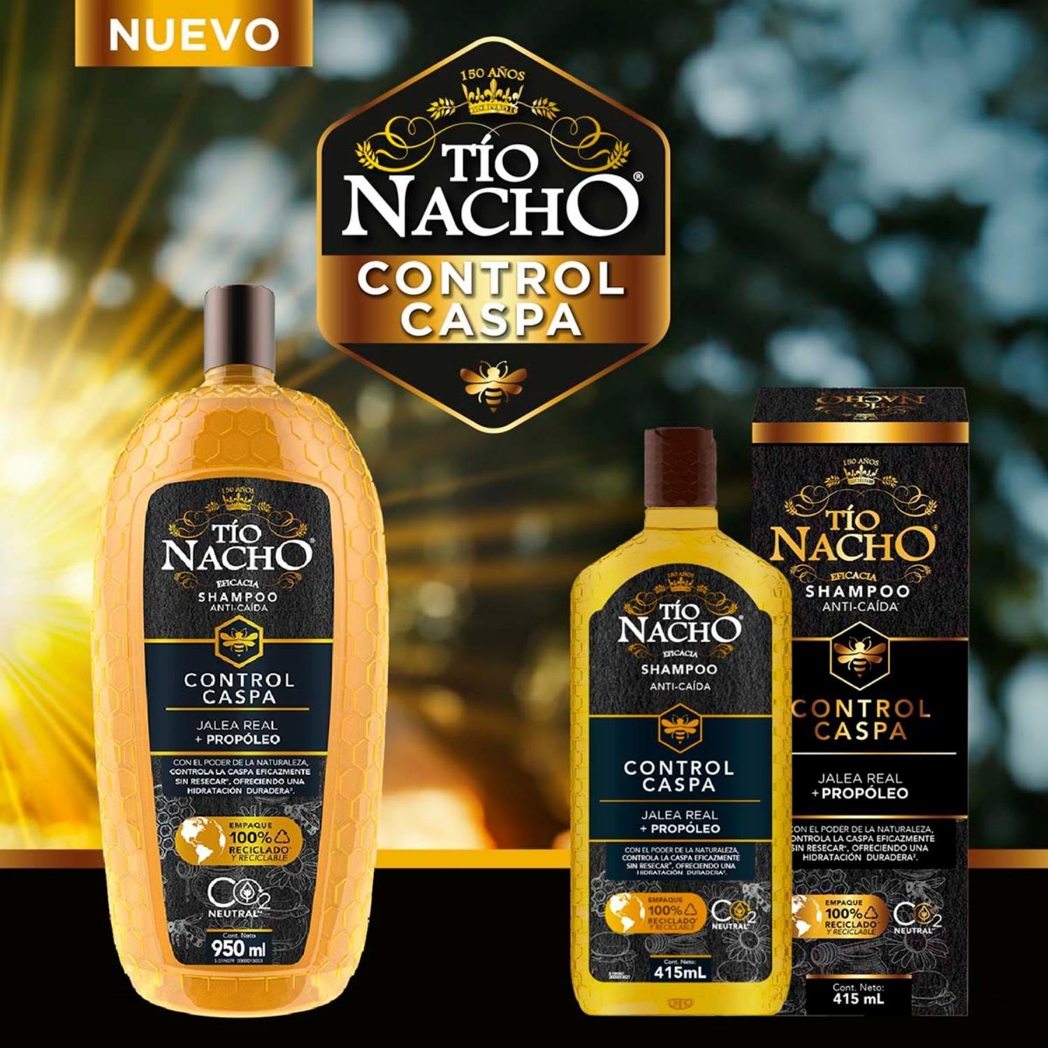 Shampoo Tío Nacho Control Caspa 415ml-3