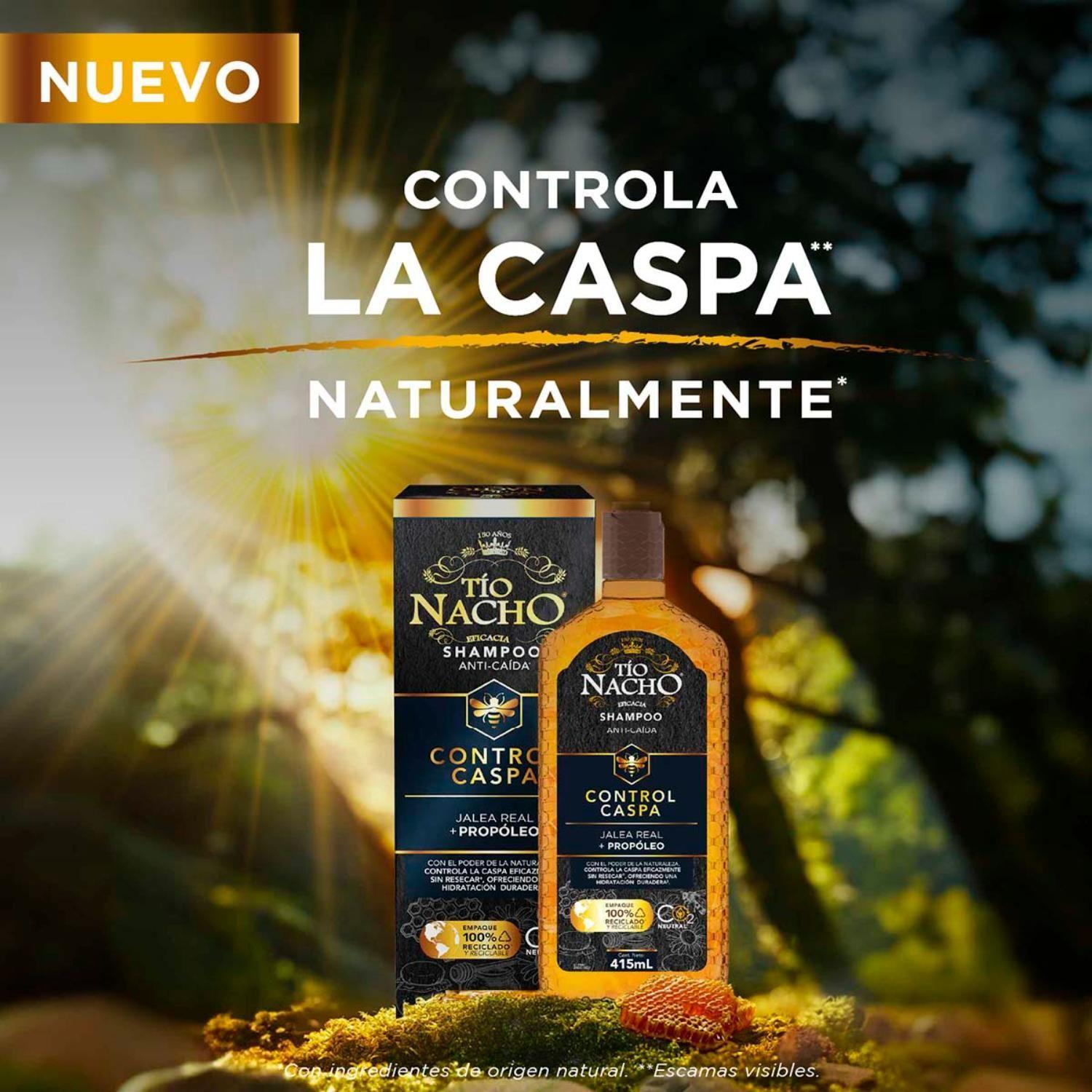 Shampoo Tío Nacho Control Caspa 415ml-4