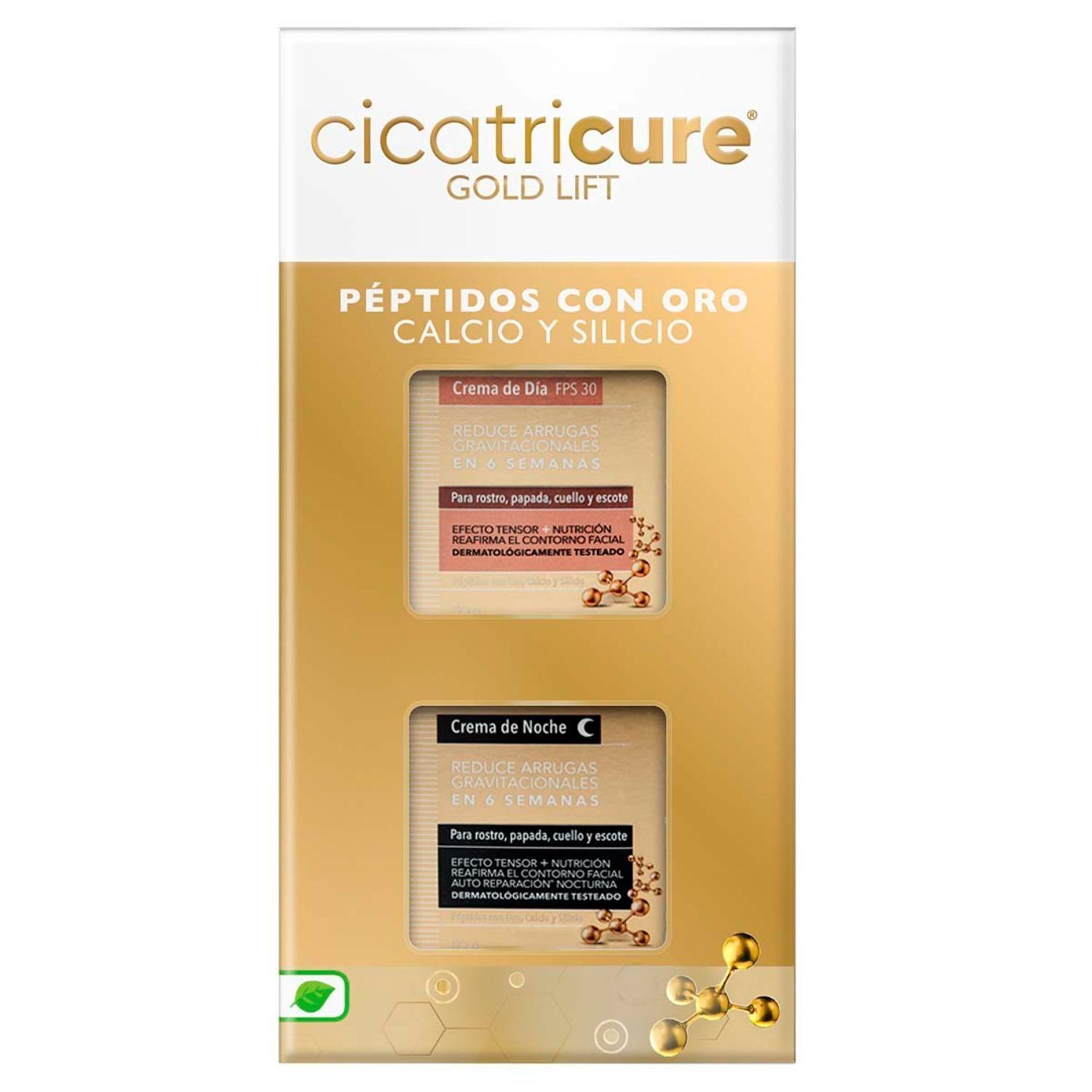 PACK CICATRICURE GOLD LIFT CREMA DIA + GOLD LIFT CREMA NOCHE-0