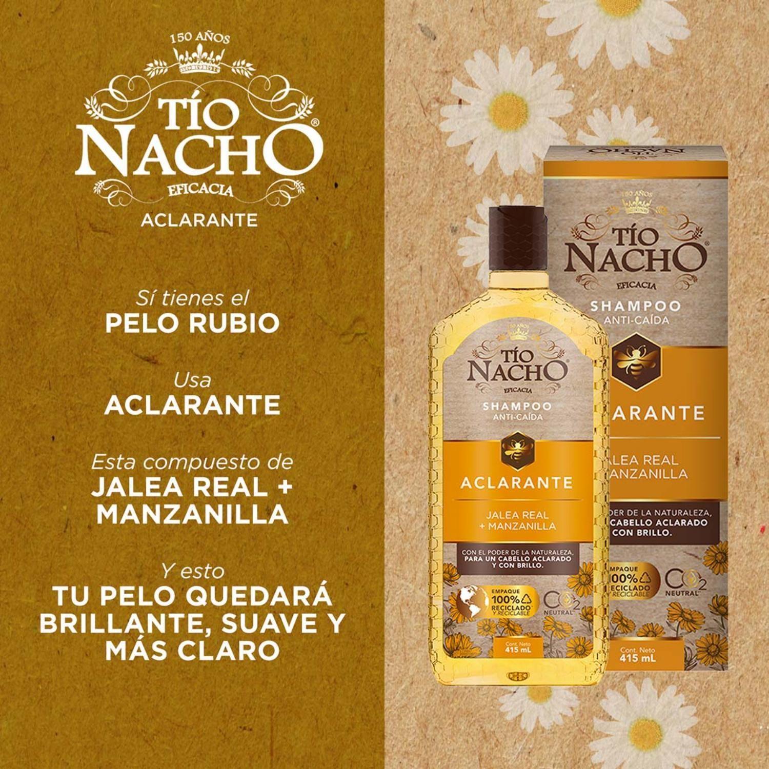 Tío Nacho Acondicionador Aclarante 415 ml-3