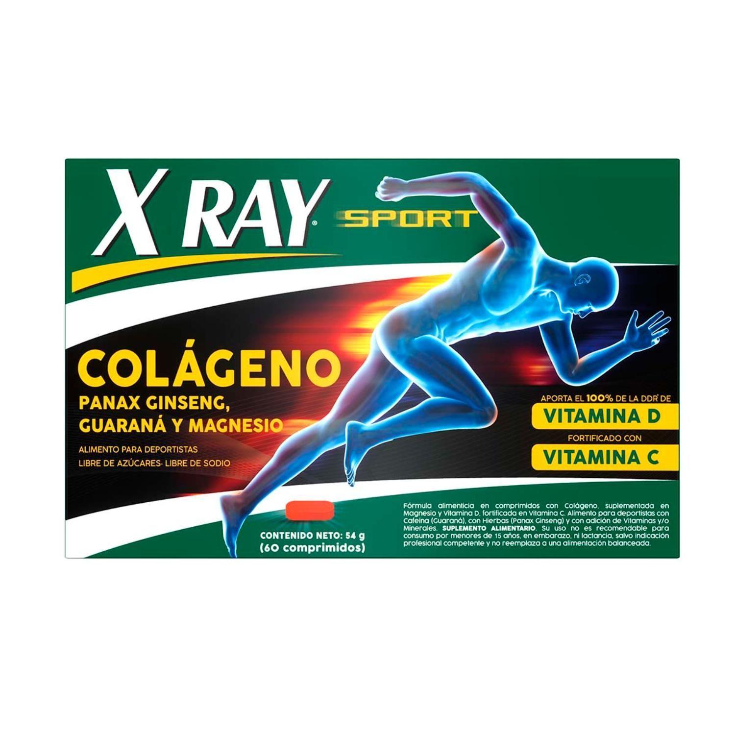 X RAY SPORT Colágeno 60 Comprimidos -0