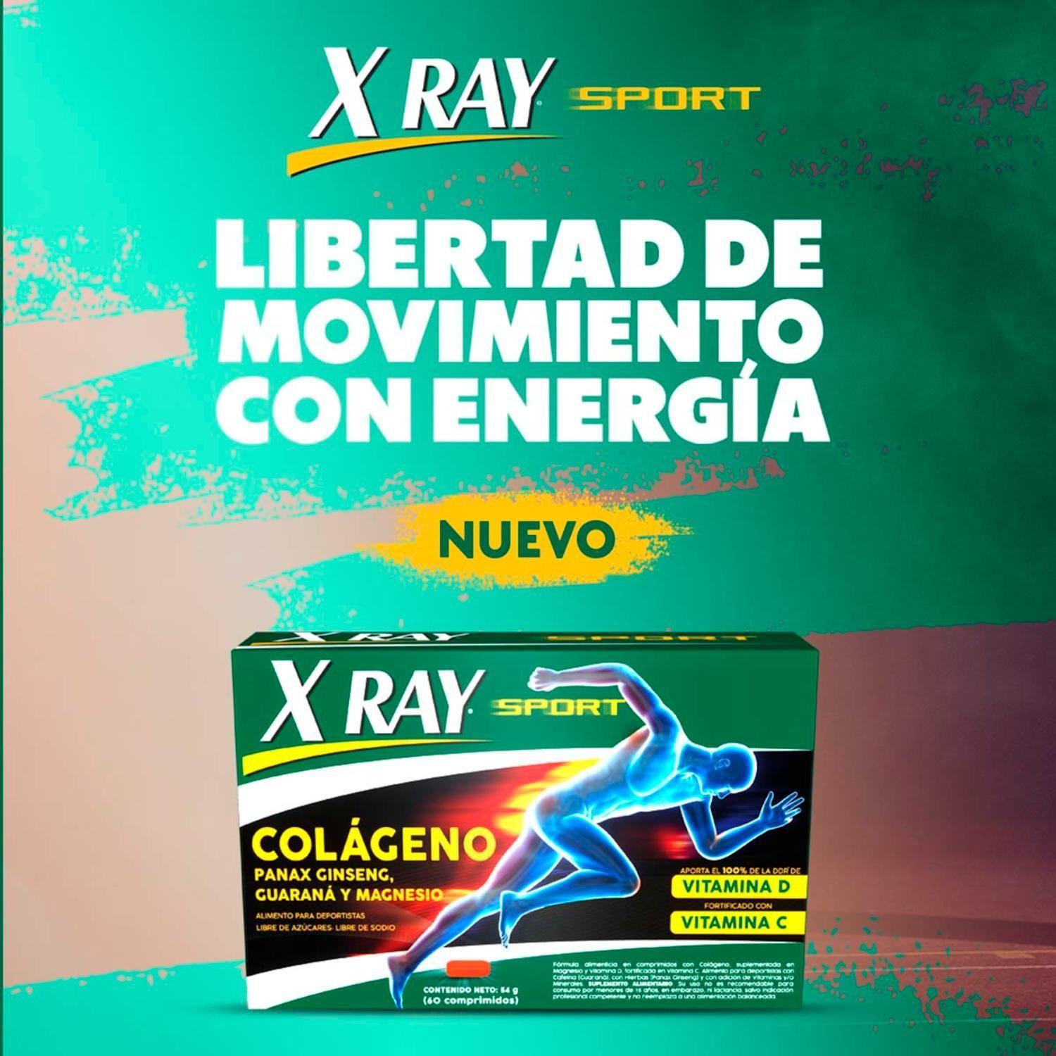 X RAY SPORT Colágeno 60 Comprimidos -2