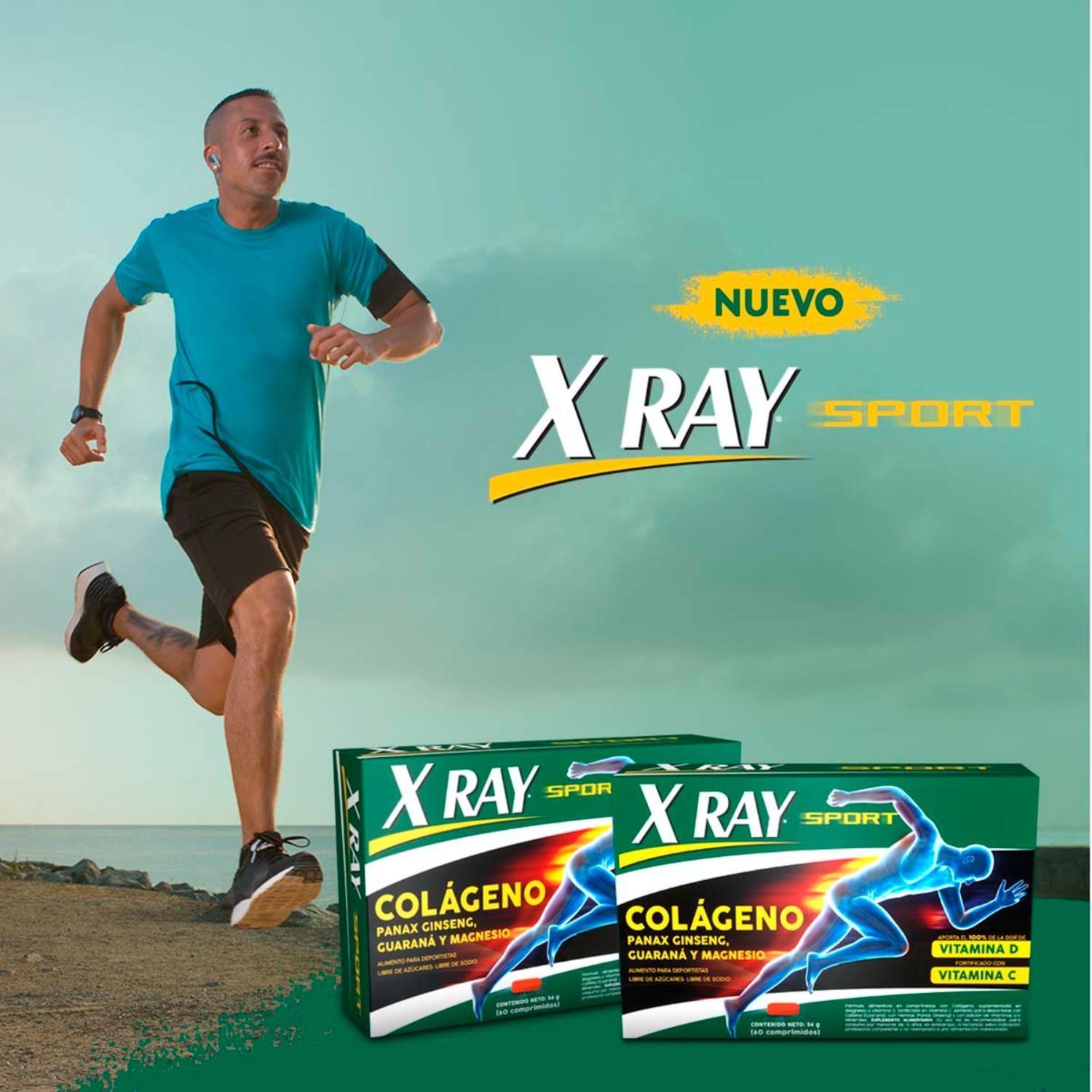 X RAY SPORT Colágeno 60 Comprimidos -3