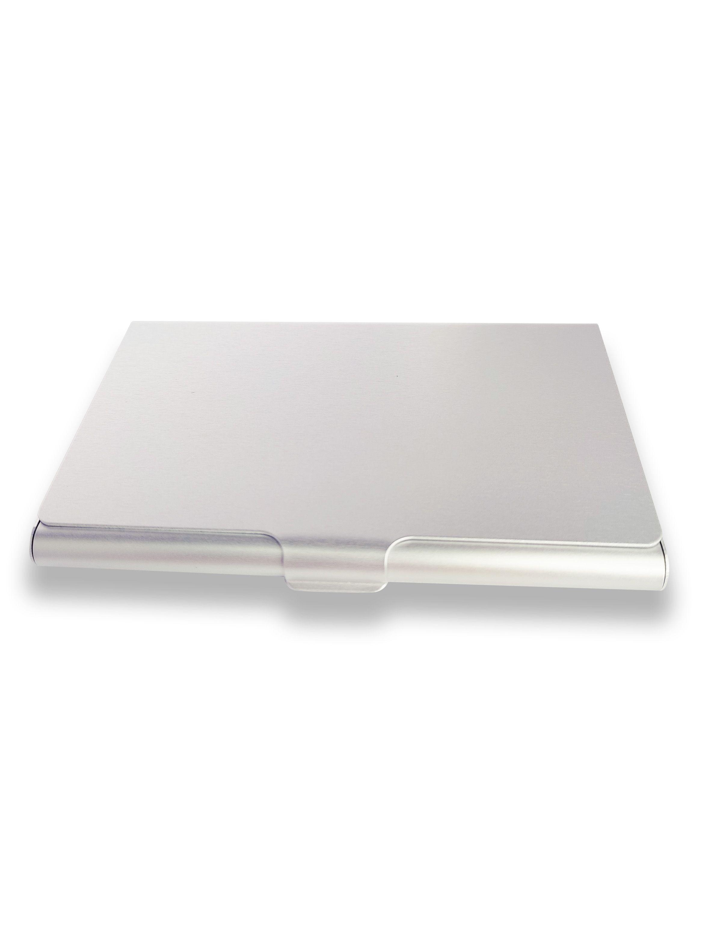 2 Porta - Tarjetas De Aluminio 93mm. X 60mm. X 7mm. Garetto-0