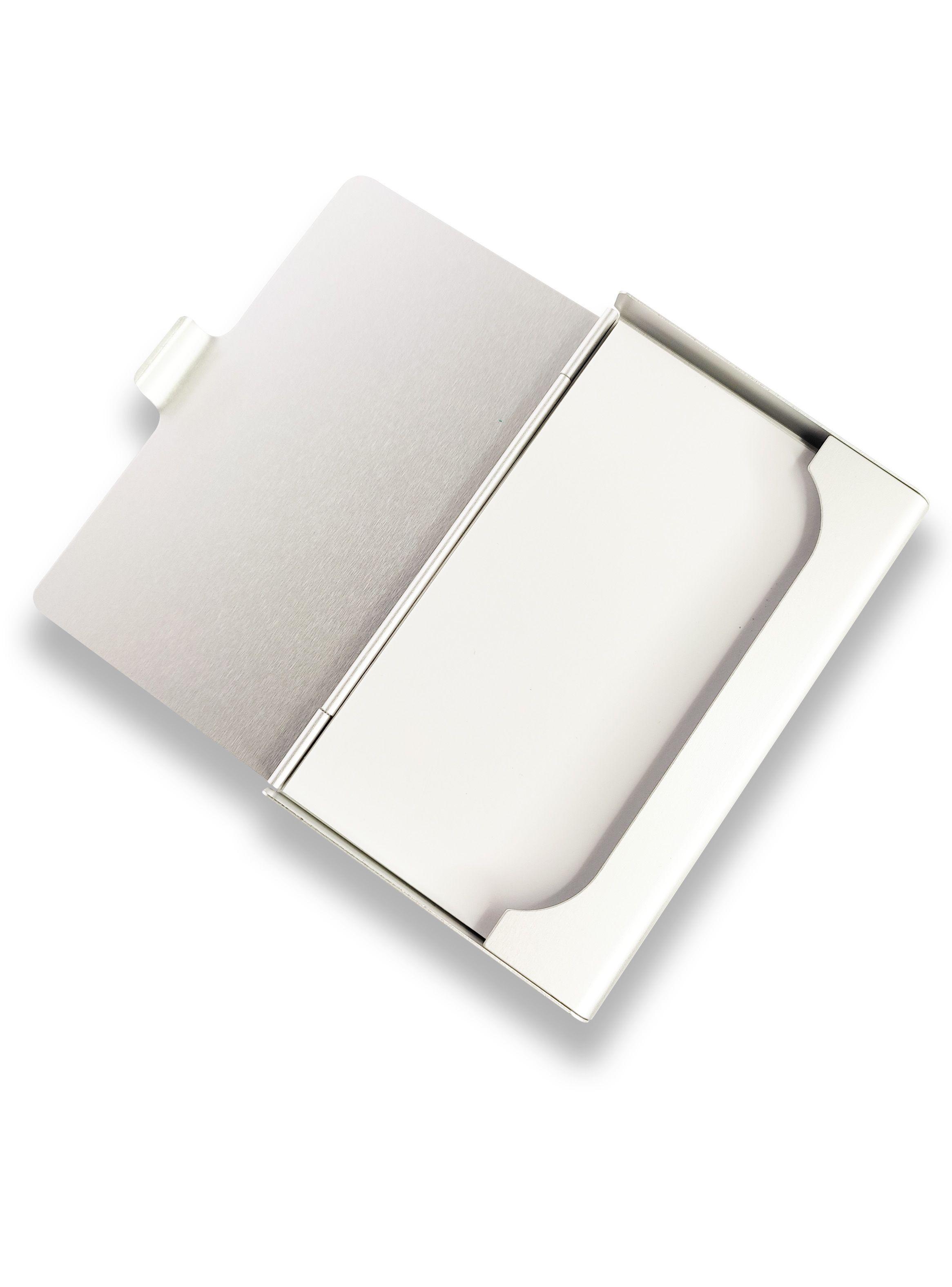 2 Porta - Tarjetas De Aluminio 93mm. X 60mm. X 7mm. Garetto-2