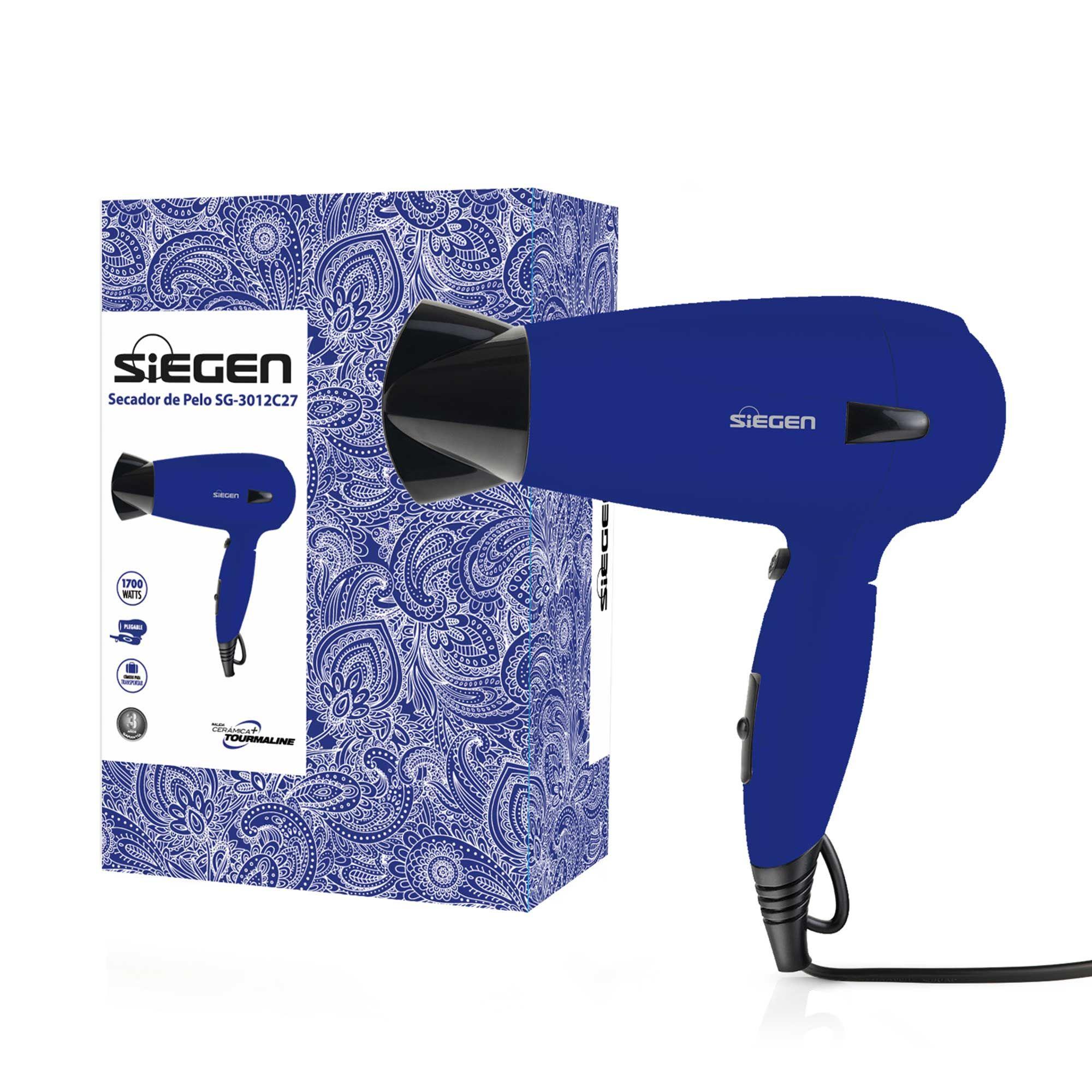 SECADOR DE PELO SIEGEN SG-3012C27 PLEGABLE-0