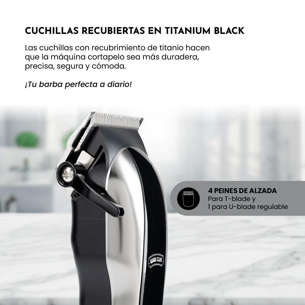 Cortapelos Clipper SG-8620, Carga Rápida+ 8 peines de alzada-3