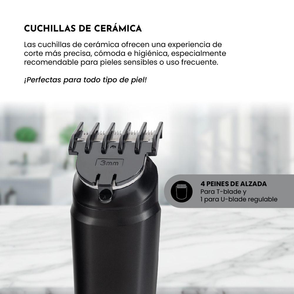 Cortapelos Multistyler SG-8555 6 en 1, Carga Rápida + Base-3