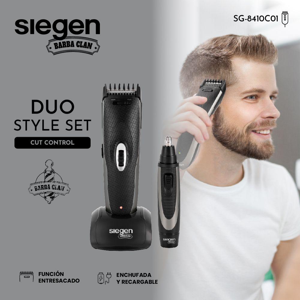 Cortapelos Trimmer SG-8410C01 Enchufada y Recargable-2