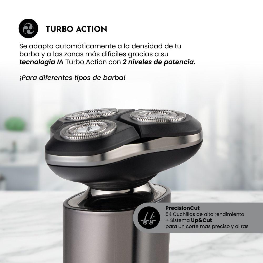 Afeitadora SG-7220 3 en 1 Uso Húmedo/Seco, 4D+Accesorios-4