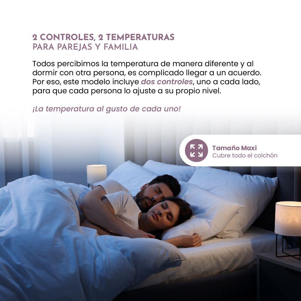 CALIENTA CAMA SIEGEN SG-5501 2 PLAZAS  (152 X 190 cms)-2