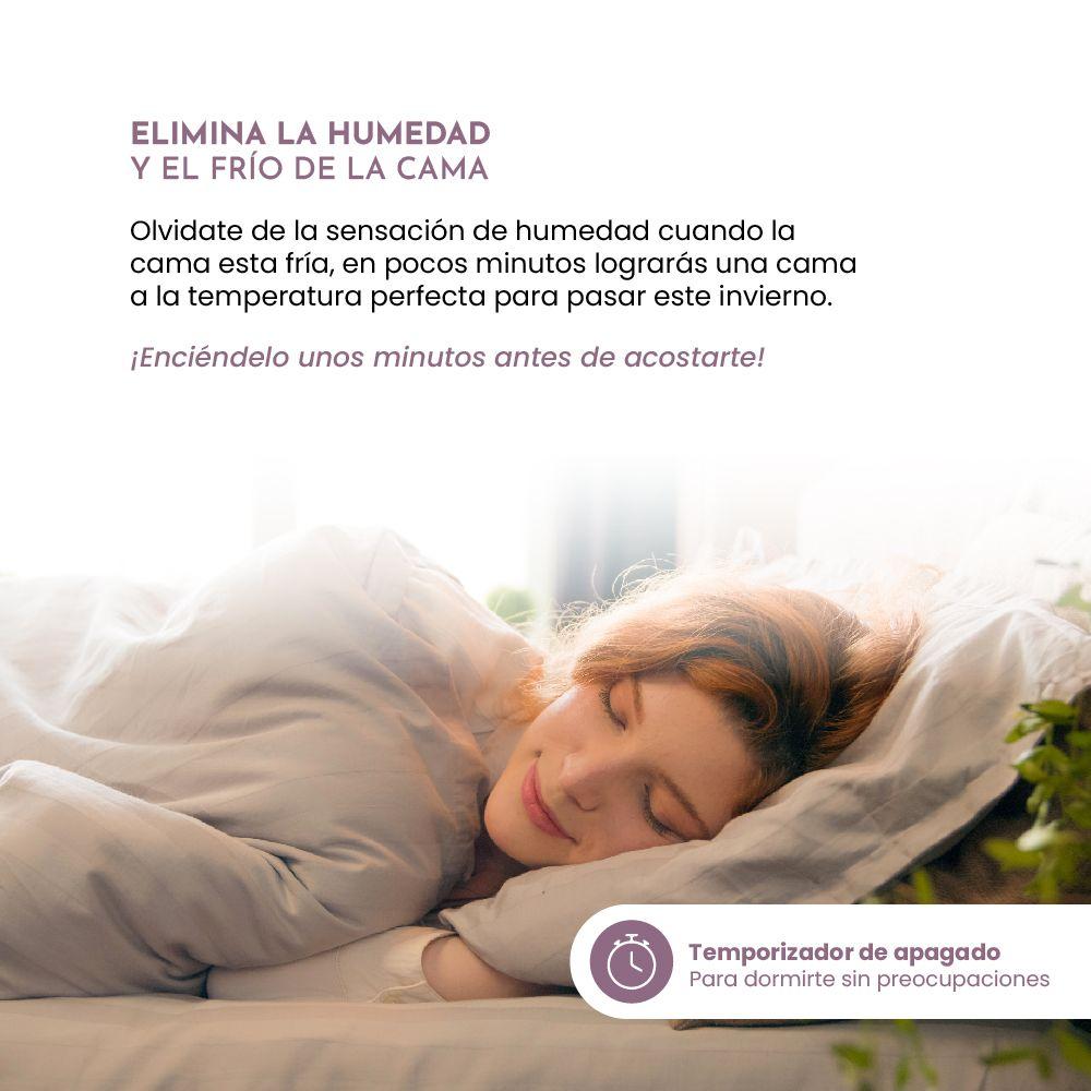 CALIENTA CAMA SIEGEN SG-5501 2 PLAZAS  (152 X 190 cms)-4