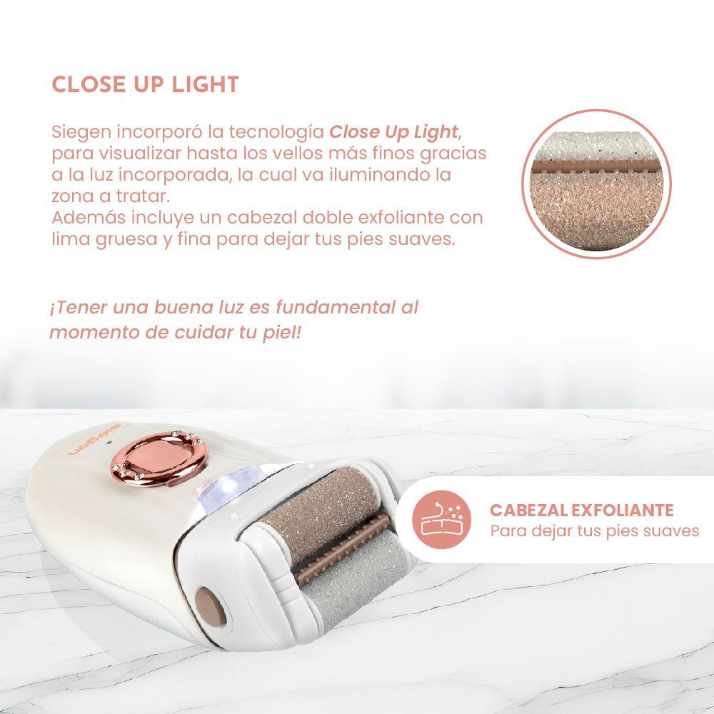 DEPILADORA SIEGEN SG-9004ex Doble Cabezal Exfoliador-3
