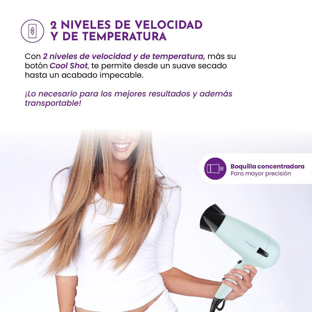 Secador Let`S Go Travel Siegen SG-3012C58-6