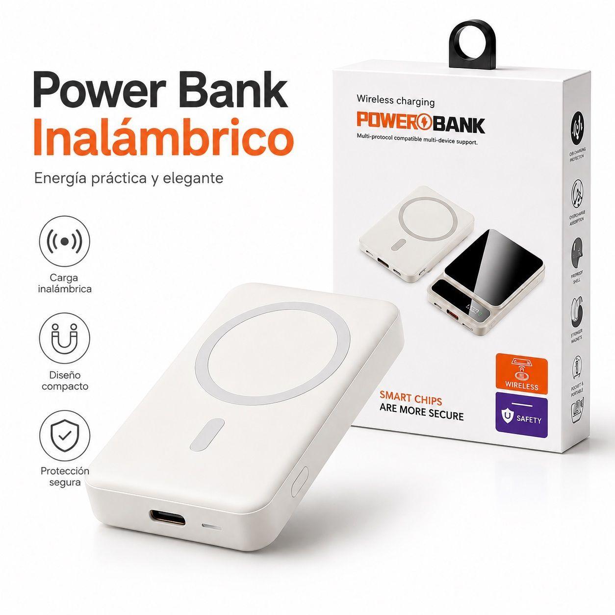Cargador Bater a Port til Carga Magsafe Powerbank-2