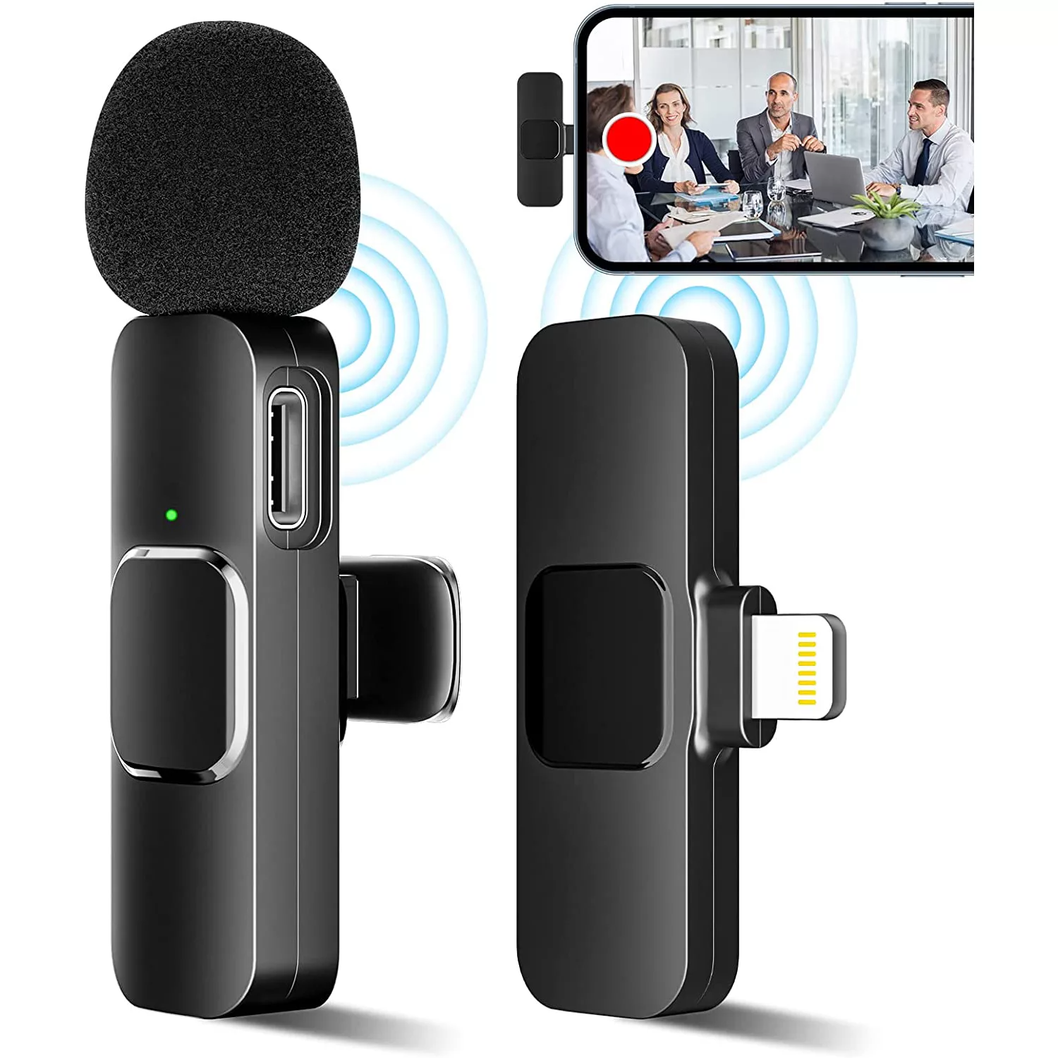 Micrófono Inalámbrico K8 para iPhone - Android tipo C-2