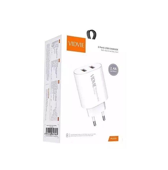 Cargador pared 2 USB carga rápida incluye cable Lightning-4