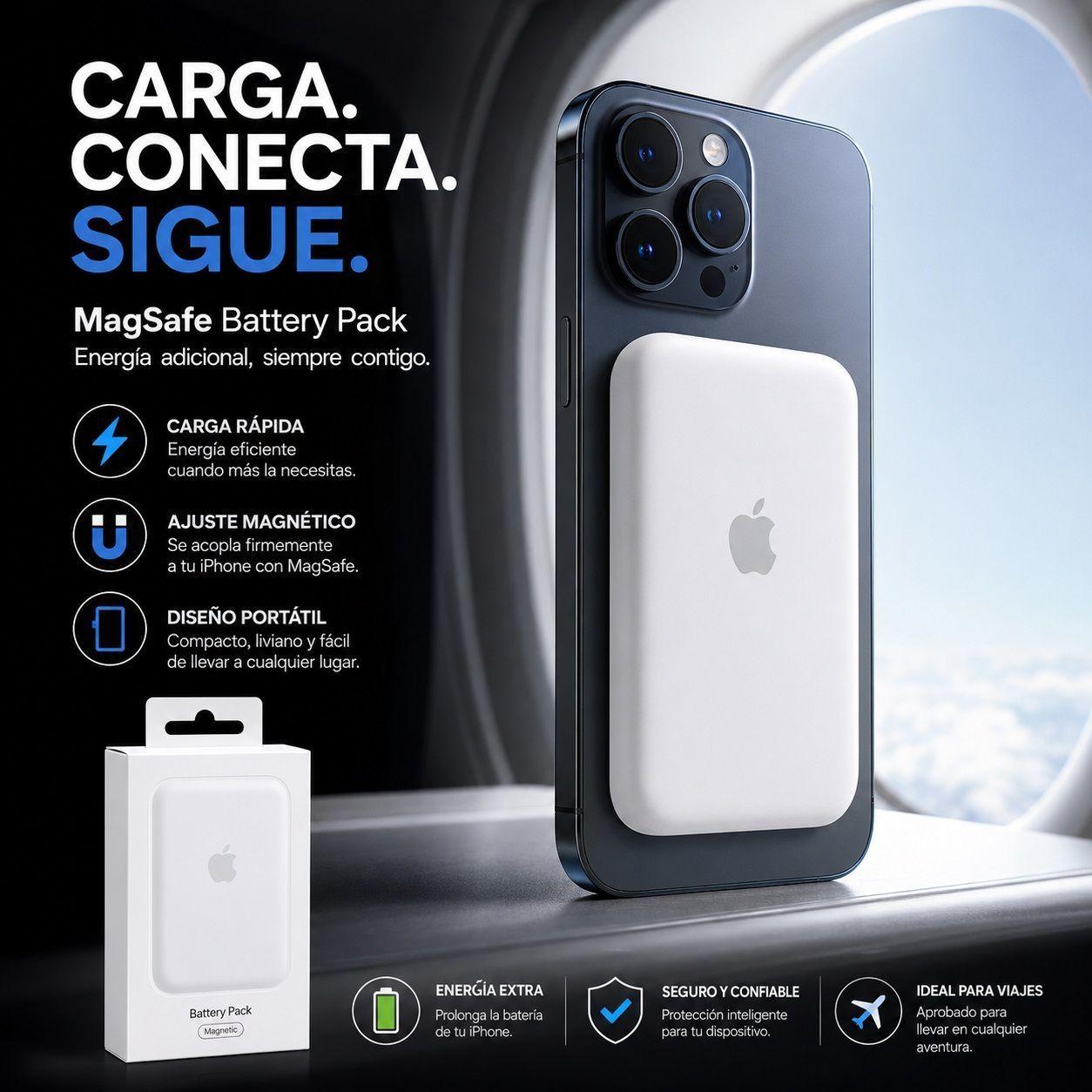 MagSafe Battery Pack - Cargador Portátil IPhone-4