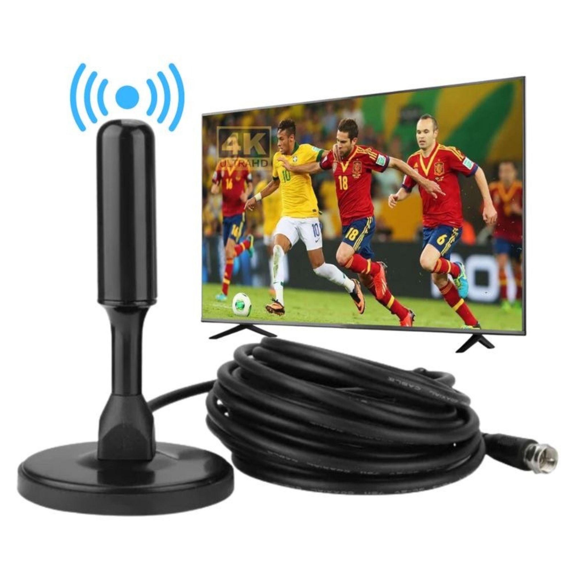 Antena Hd Televisor Digital Full 1080 Tv Abierta Aire Ultra calidad-6