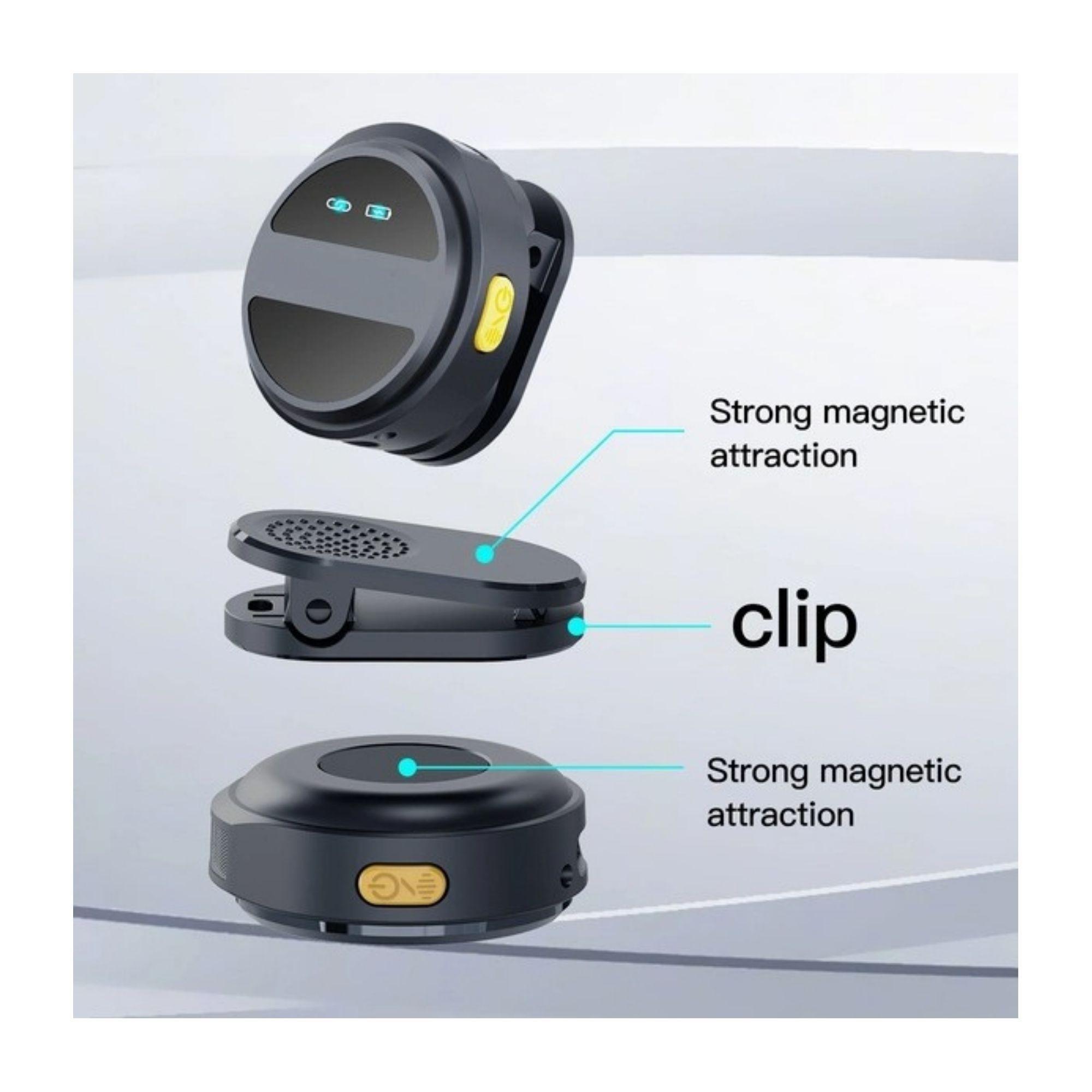 Micrófono Digital magnético portátil inalámbrico SX21 USB C Profesional-3