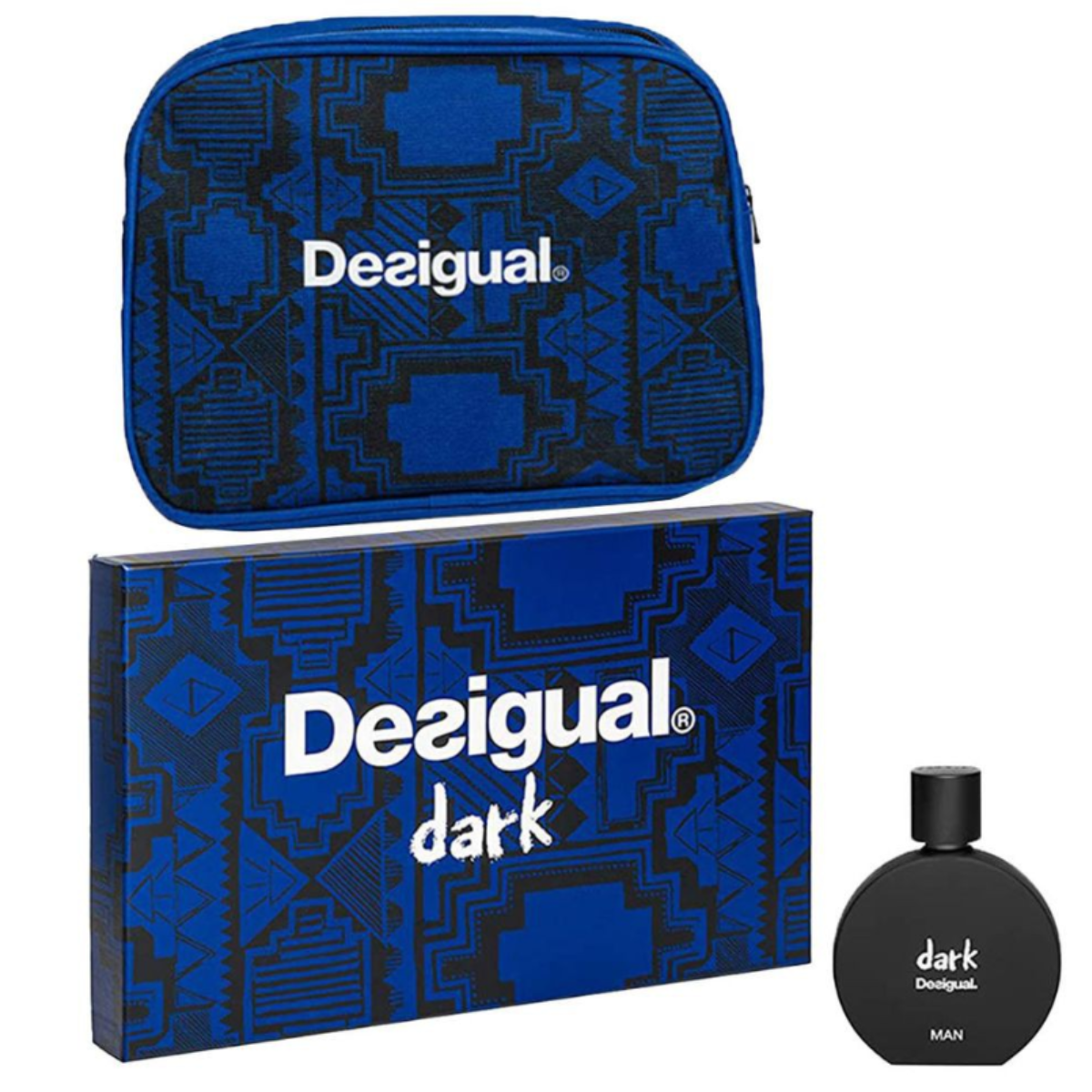 Estuche Dark Desigual Edt 100Ml+Neceser Hombre-0