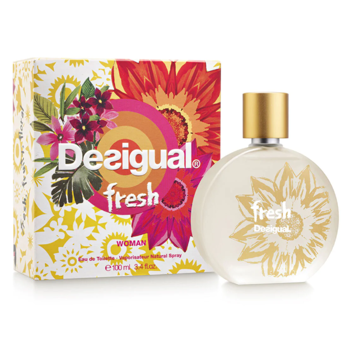 Desigual Fresh Edt Mujer 100Ml-0