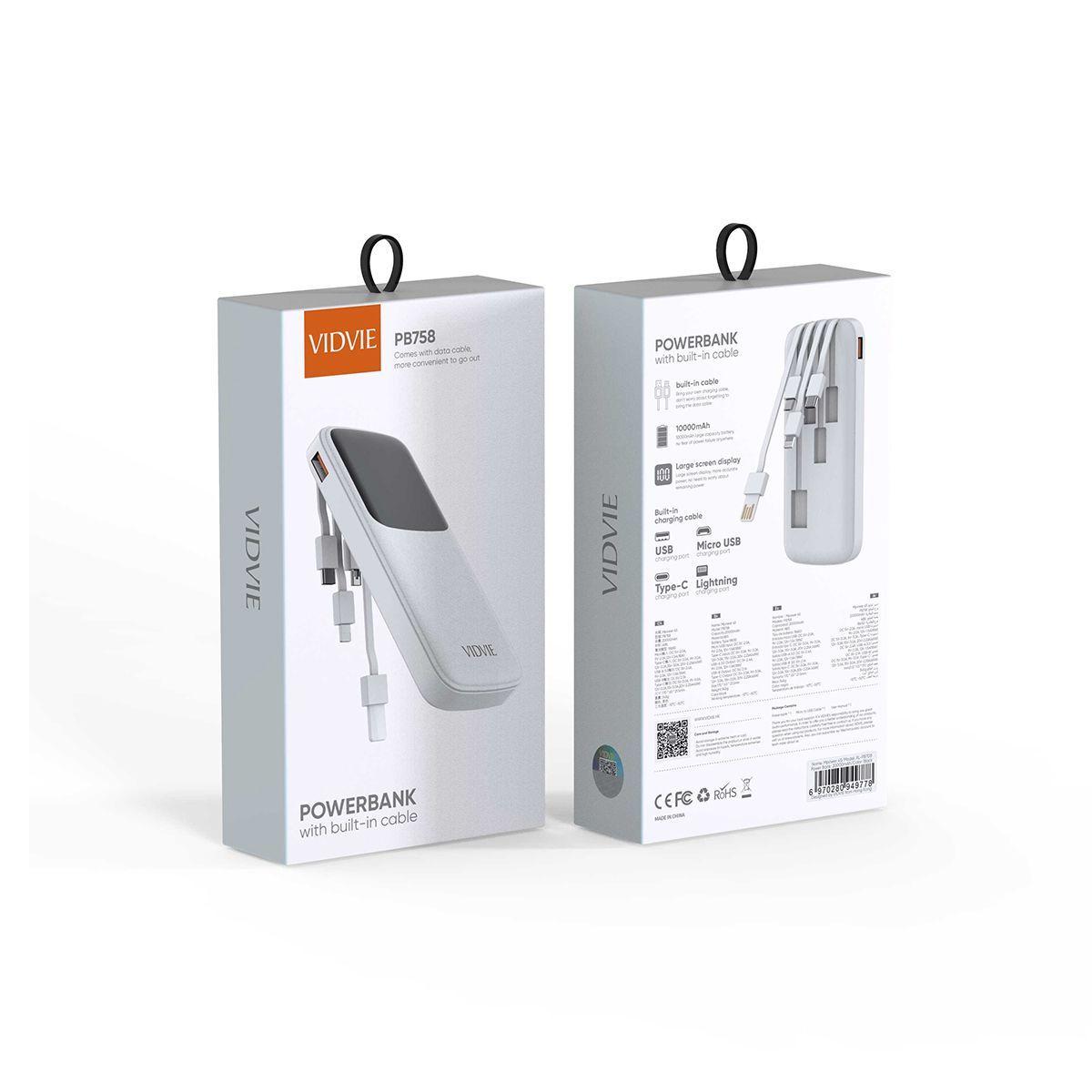POWER BANK PB758 VIDVIE-1