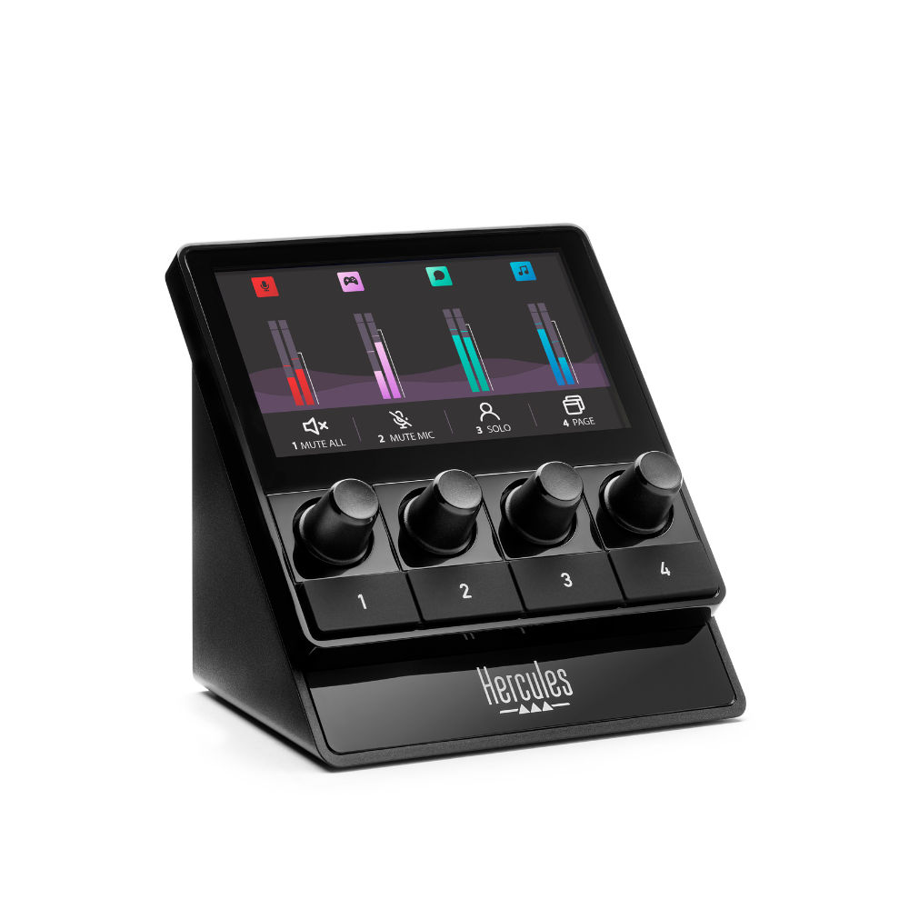 Hercules DJ Stream Starter Kit WW Pack Completo con Controlador y Micr fono-2