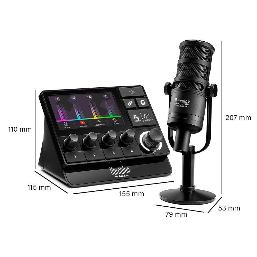 HERCULES STREAM ESSENTIALS KIT XLR WW VERSION-8
